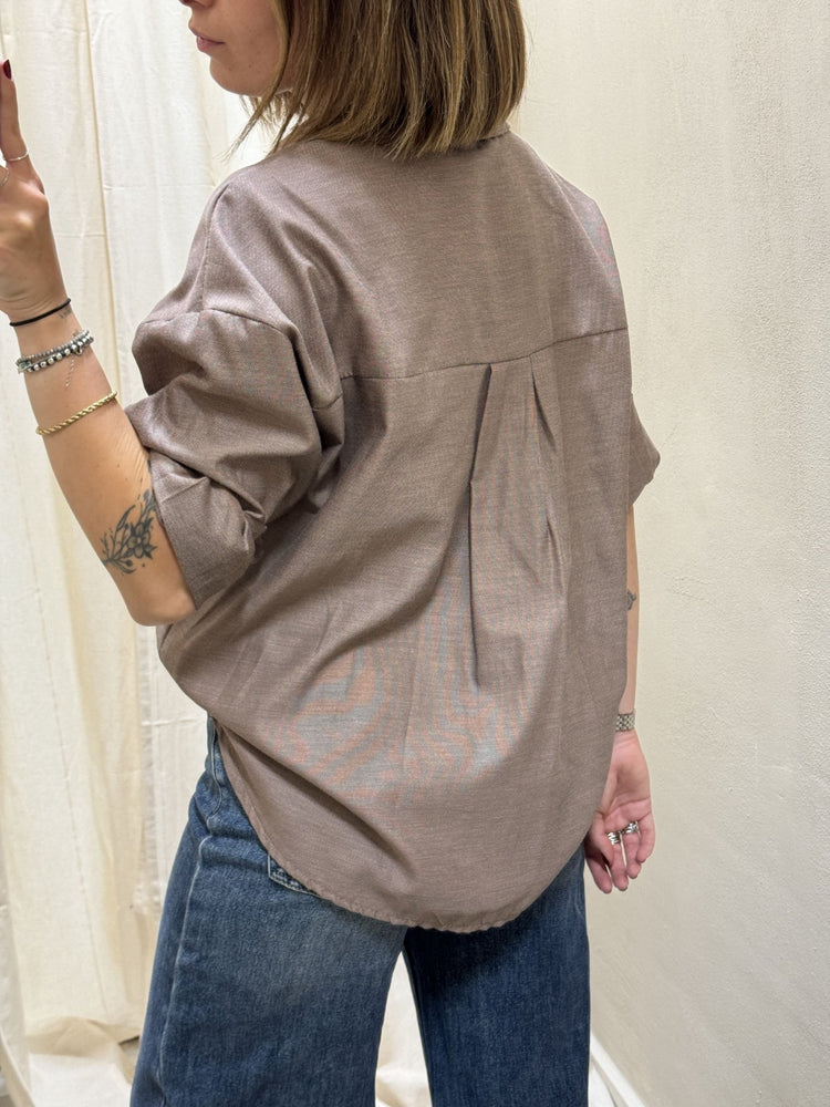 Camicia oversize in cotone oxford My - d - GiuGiò | Shop online