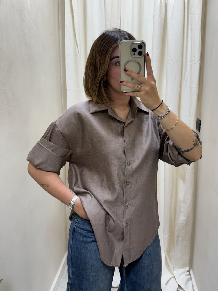 Camicia oversize in cotone oxford My - d - GiuGiò | Shop online