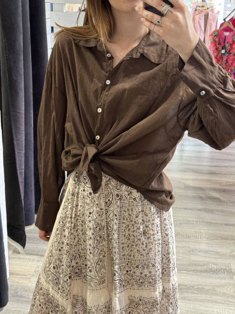 Camicia voile colletto e bottoni HaveOne - GiuGiò | Shop online