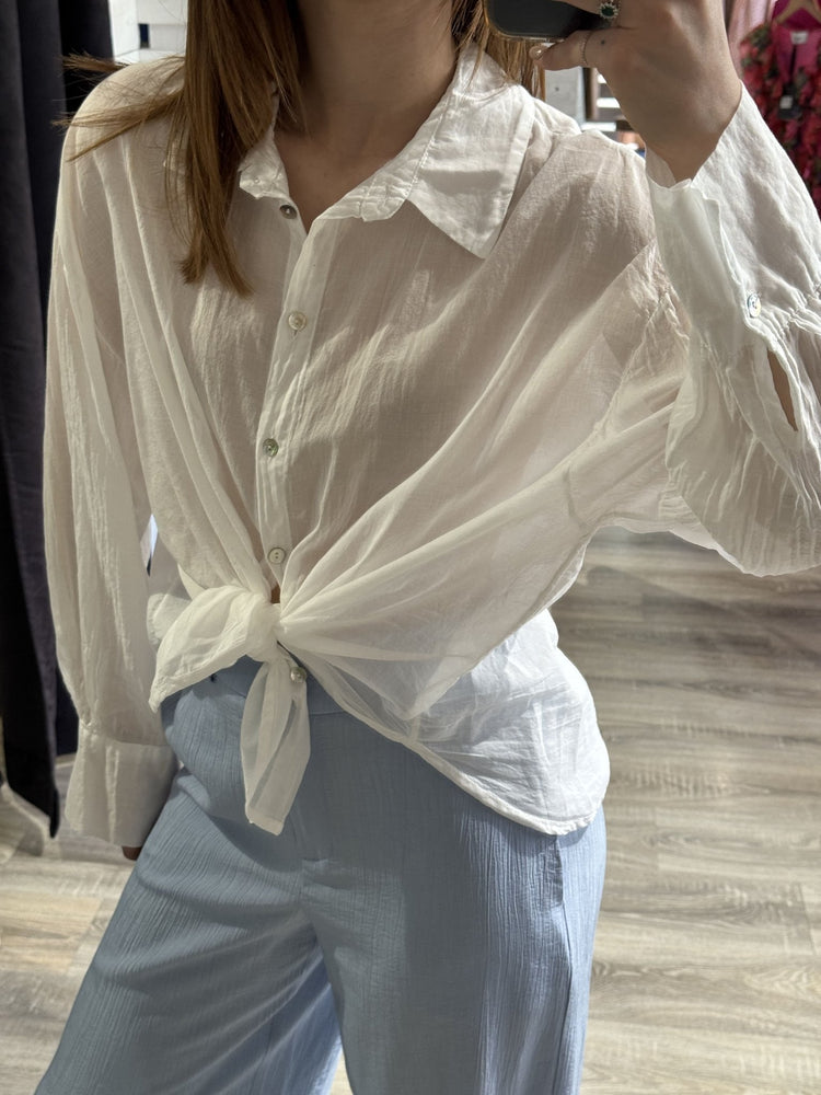 Camicia voile colletto e bottoni HaveOne - GiuGiò | Shop online