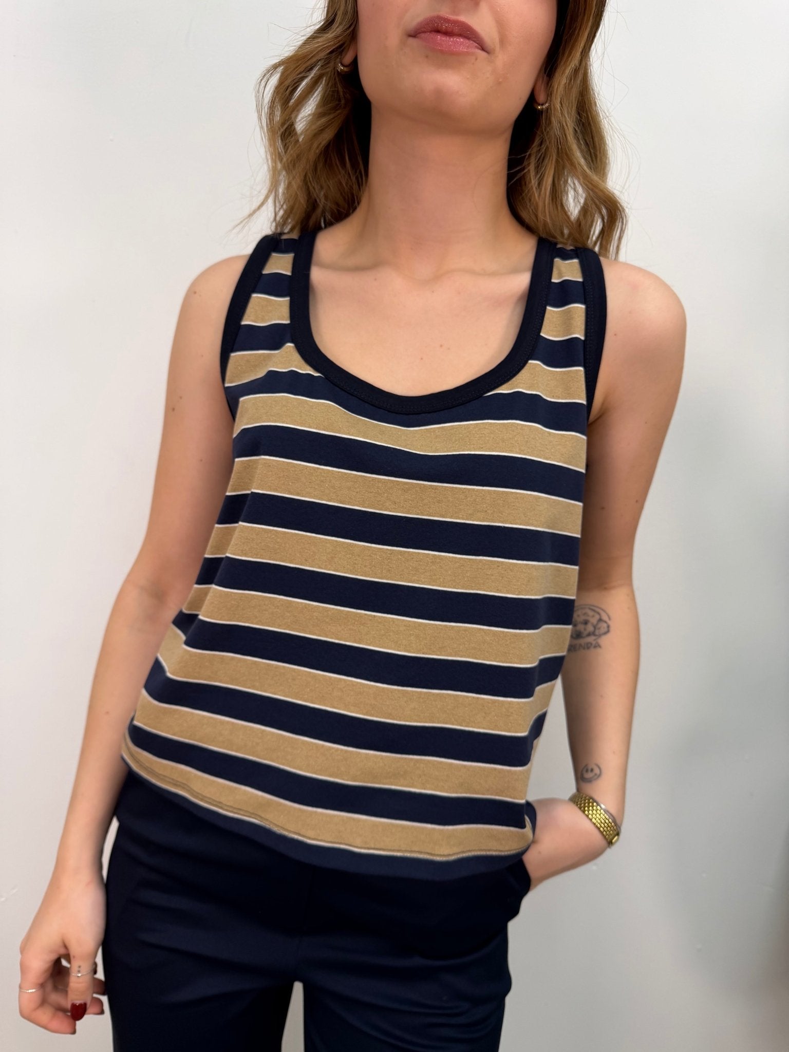 Canotta a righe Tensione In - GiuGiò | Shop online