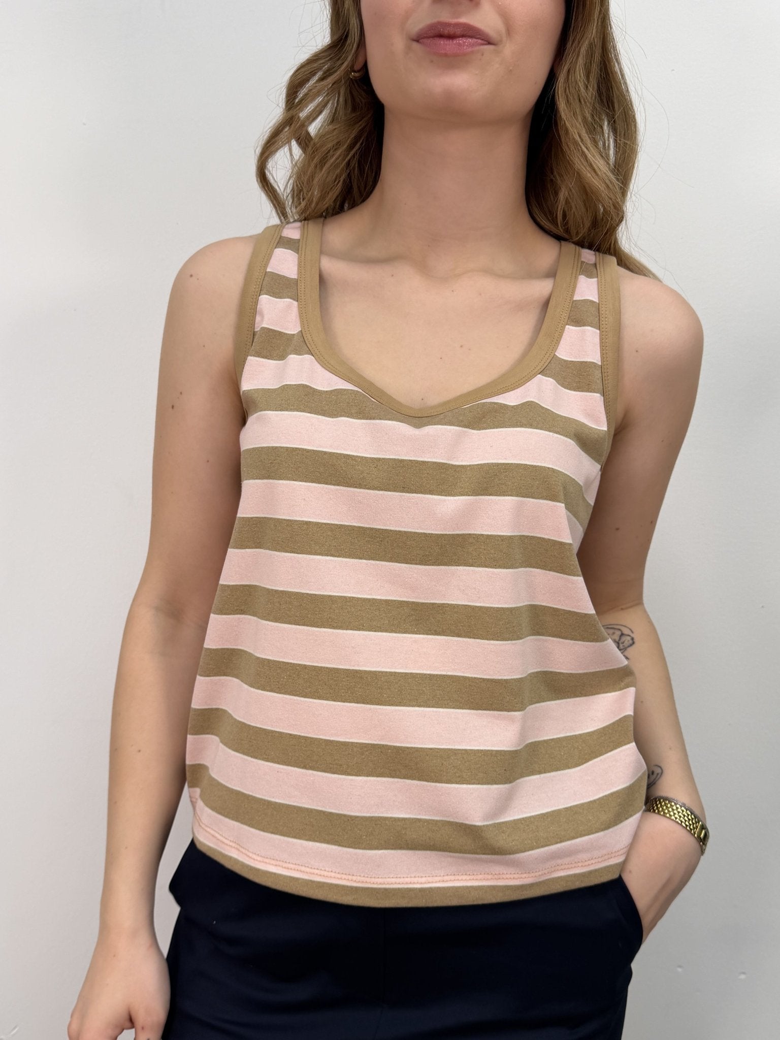 Canotta a righe Tensione In - GiuGiò | Shop online