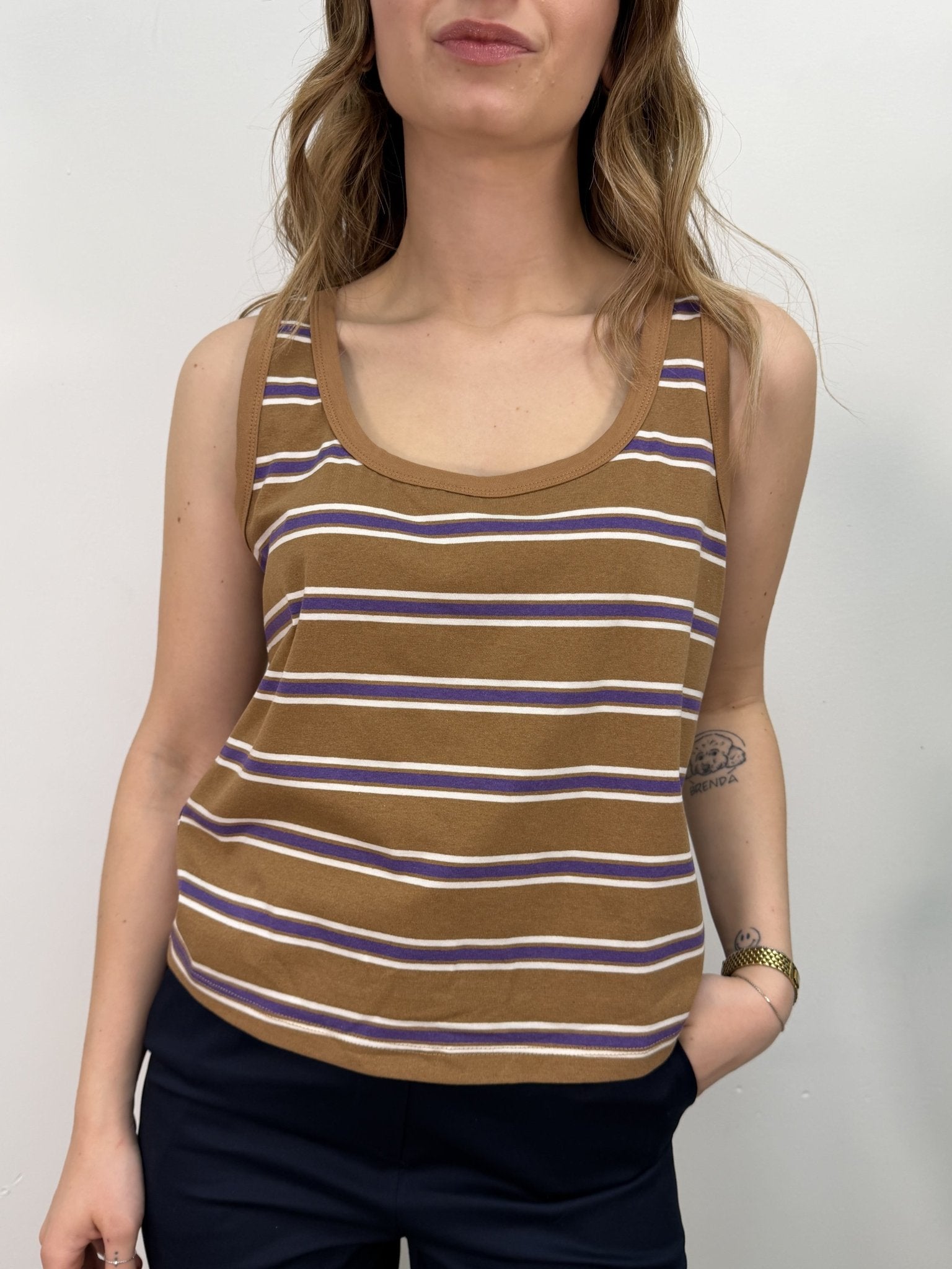 Canotta a righe Tensione In - GiuGiò | Shop online
