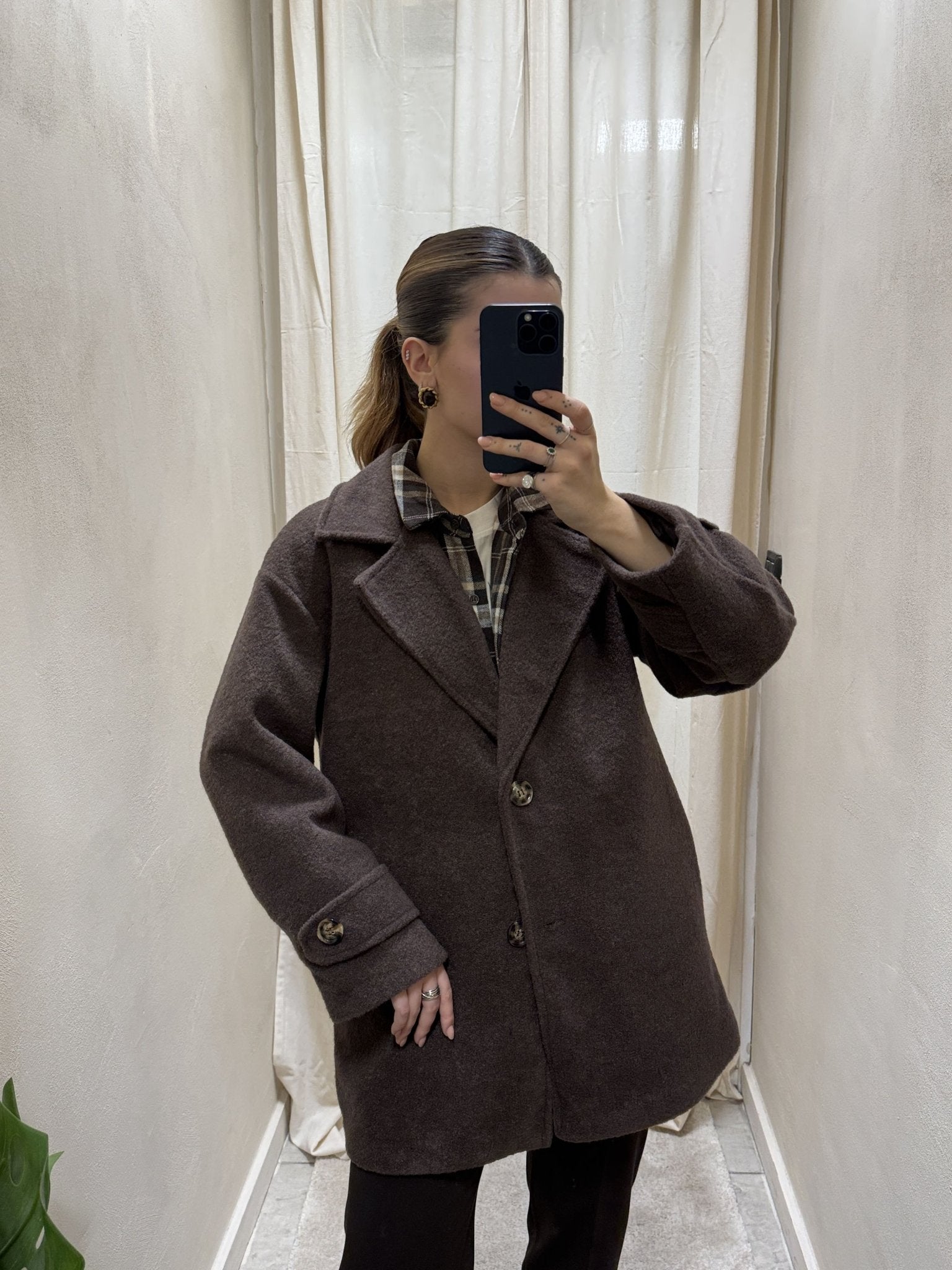 Cappottino 7/8 monopetto MyD - GiuGiò | Shop online