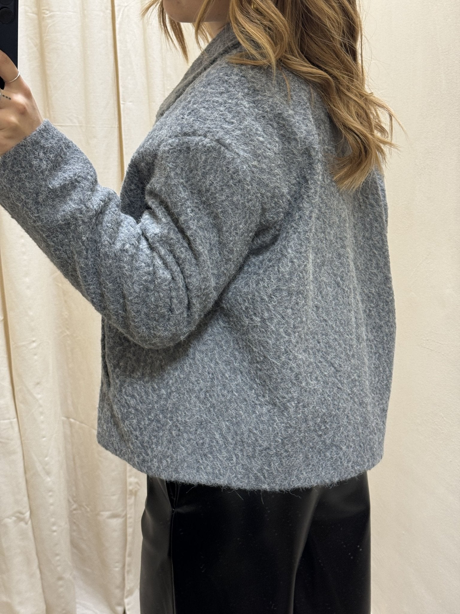 cappottino doppiopetto in lana cotta Susy Mix - GiuGiò | Shop online