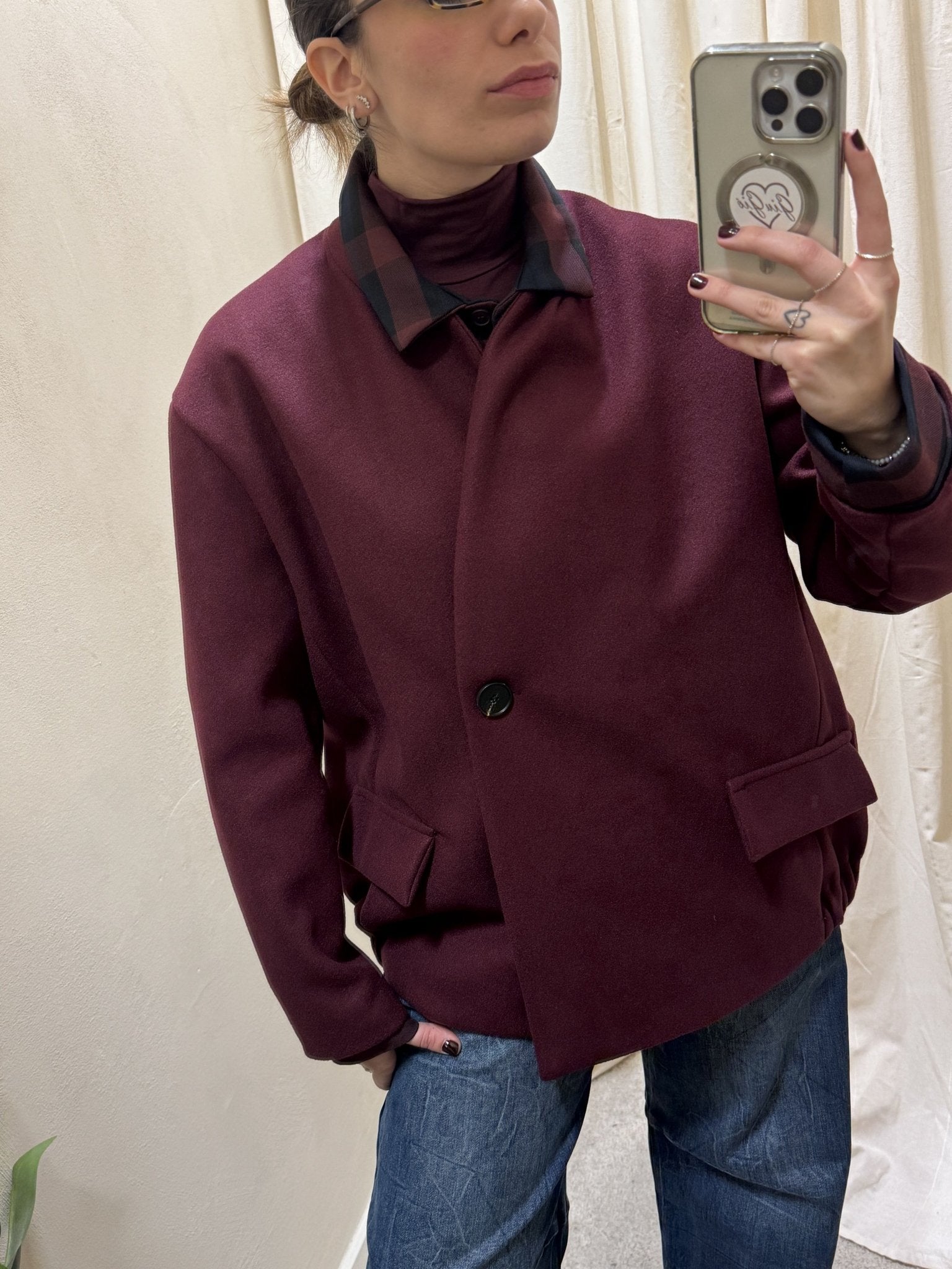 Cappottino taglio bomber over MyD - GiuGiò | Shop online