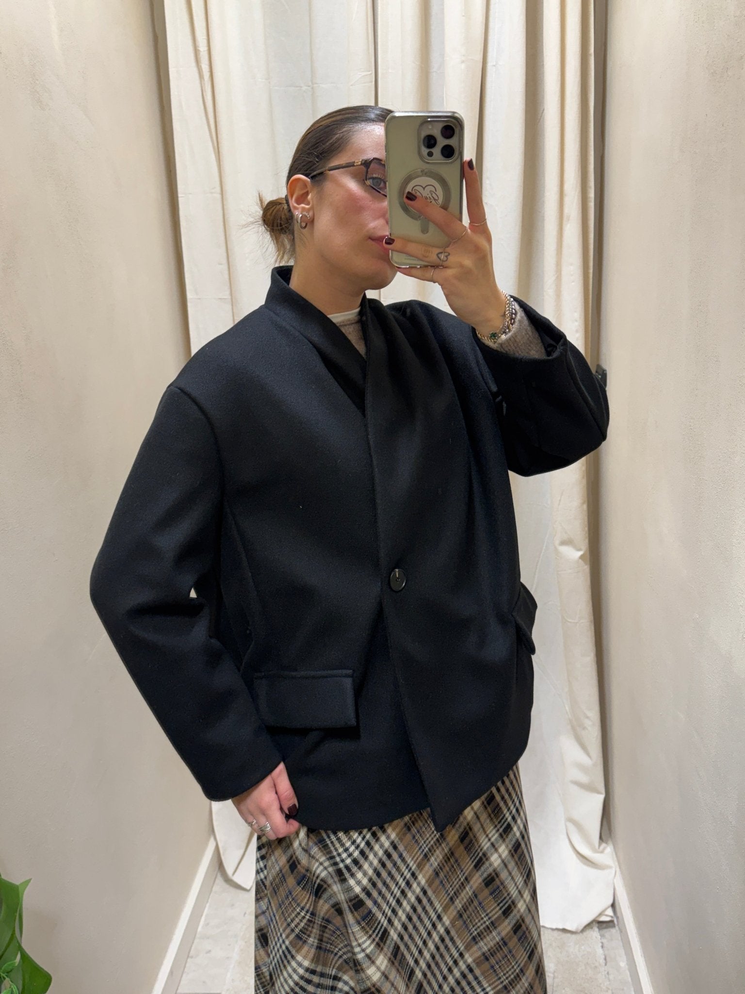 Cappottino taglio bomber over MyD - GiuGiò | Shop online