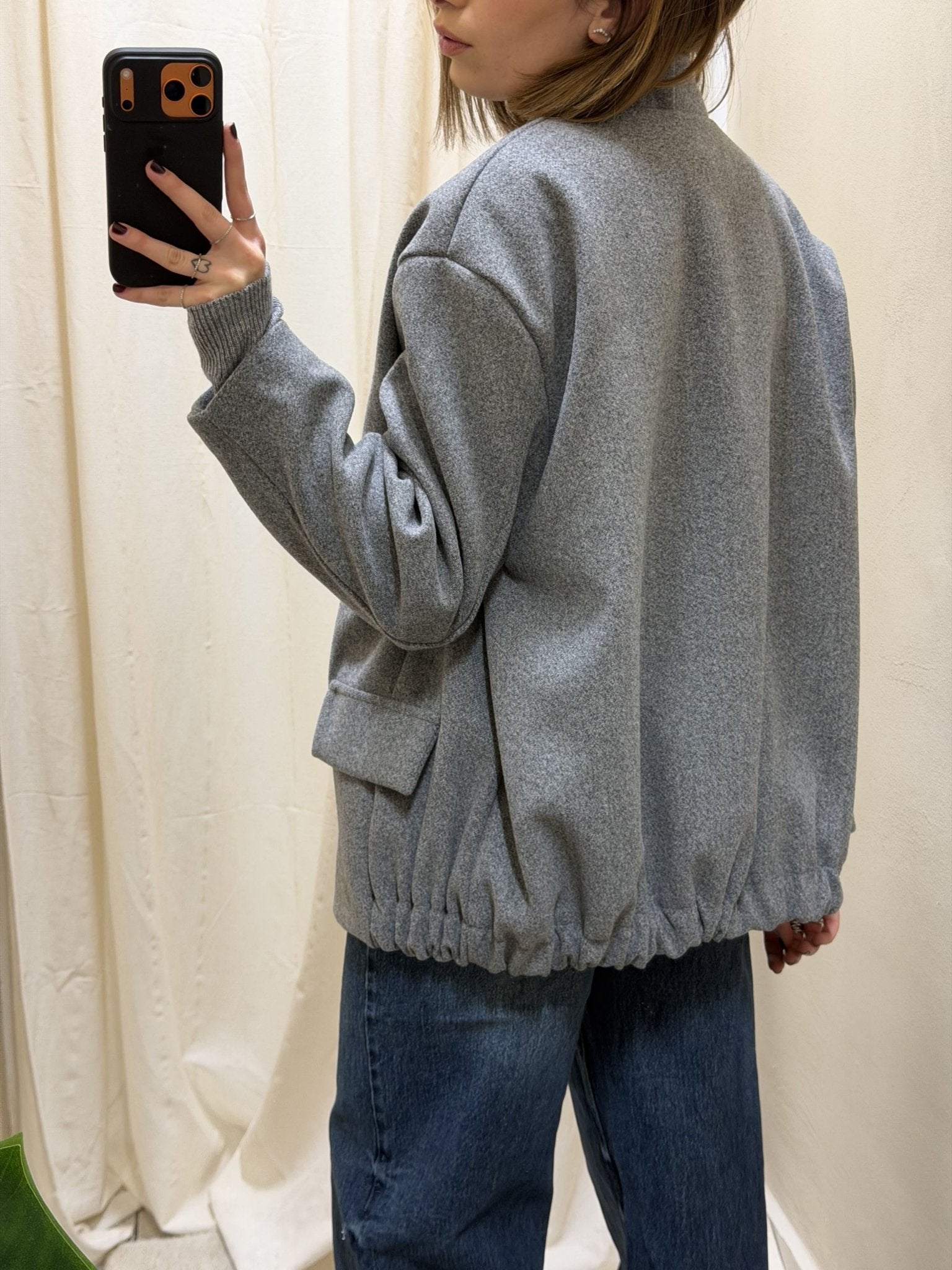 Cappottino taglio bomber over MyD - GiuGiò | Shop online