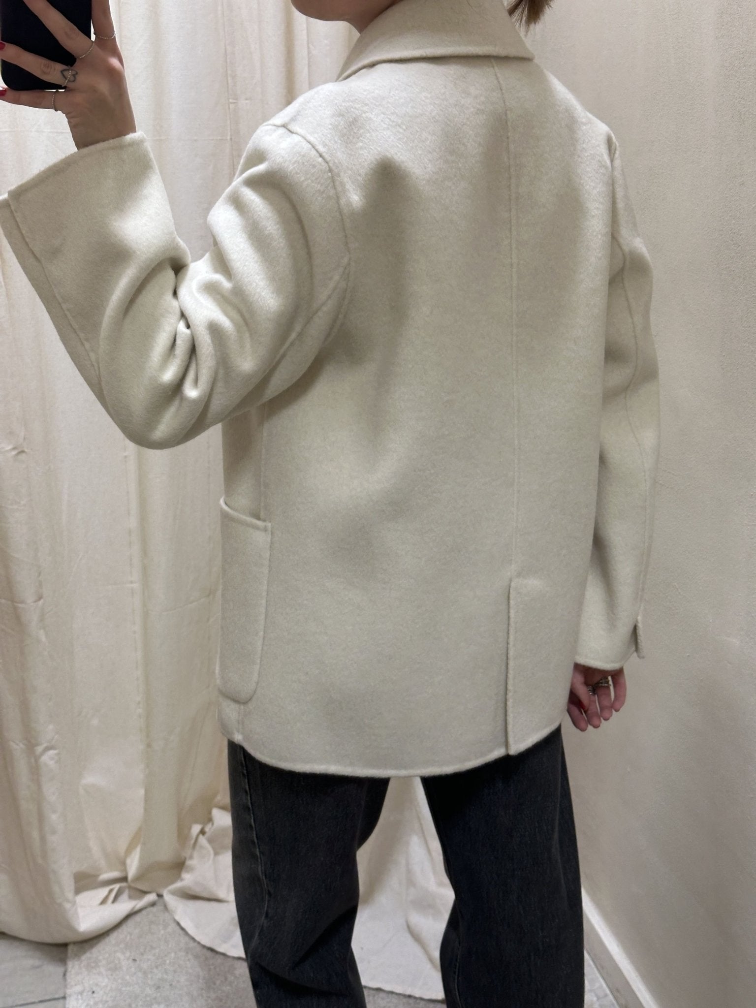 Cappotto corto doppiopetto in misto lana HaveOne - GiuGiò | Shop online