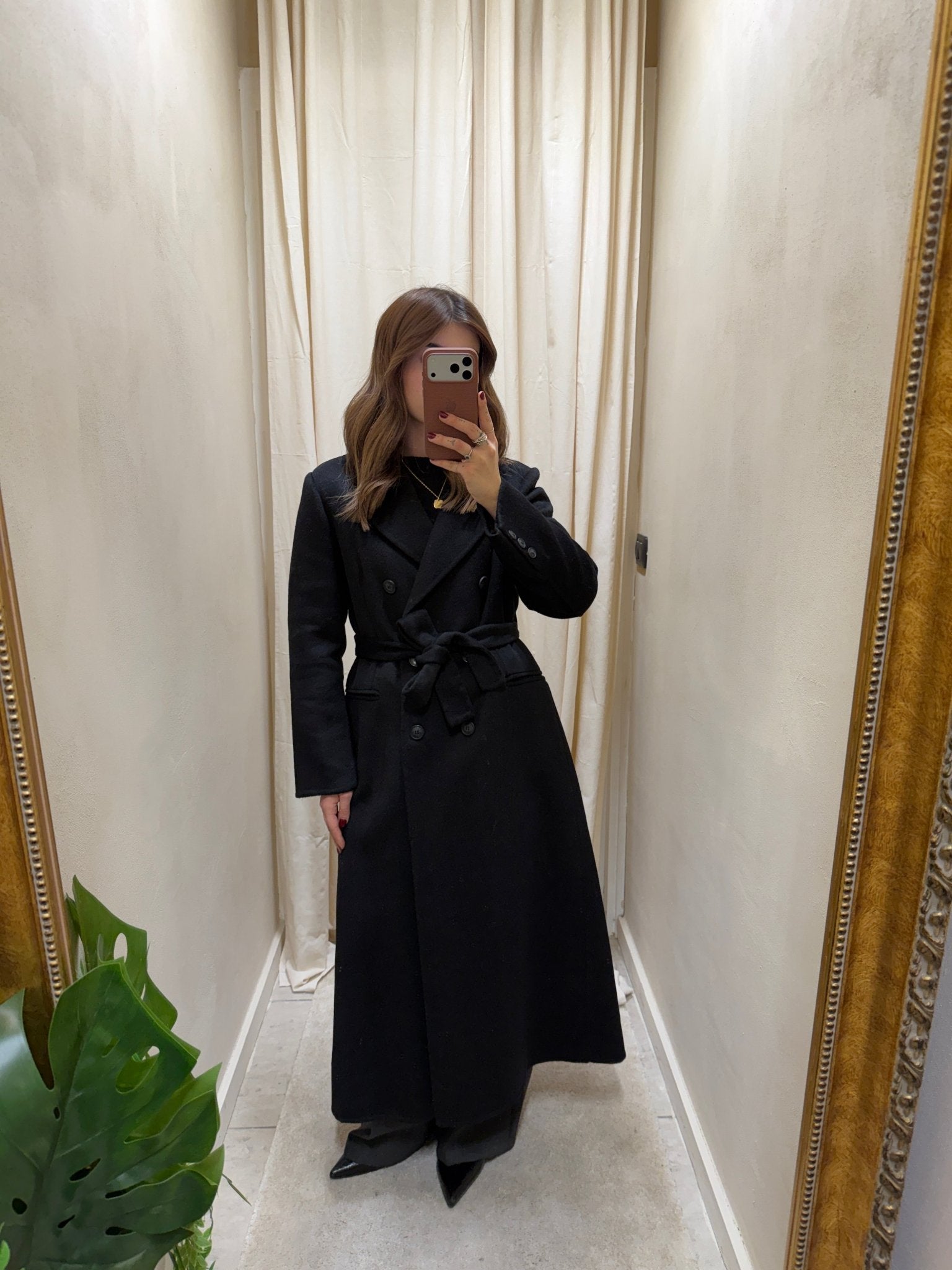 Cappotto doppiopetto strutturato con fusciacca HaveOne - GiuGiò | Shop online