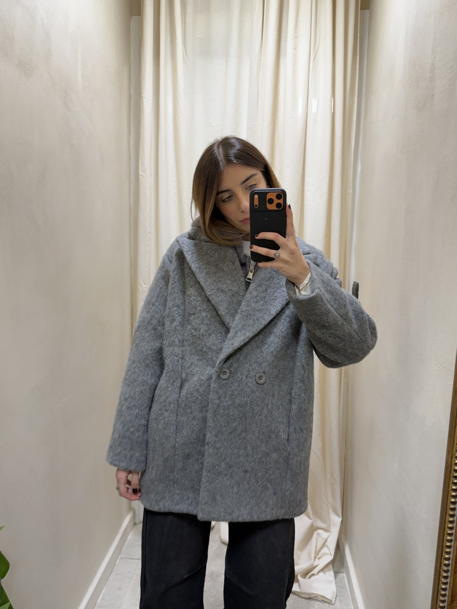 Cappotto midi bouclé misto lana Dixie - GiuGiò | Shop online