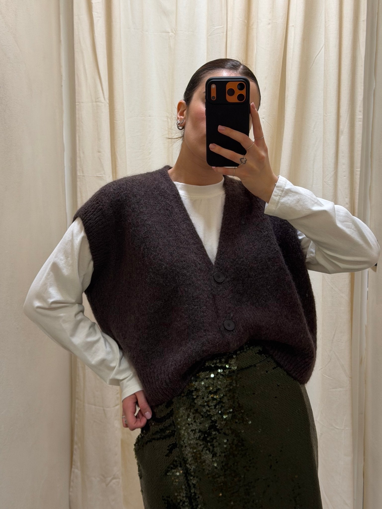 Cardigan gilet scollo V Imperial - GiuGiò | Shop online