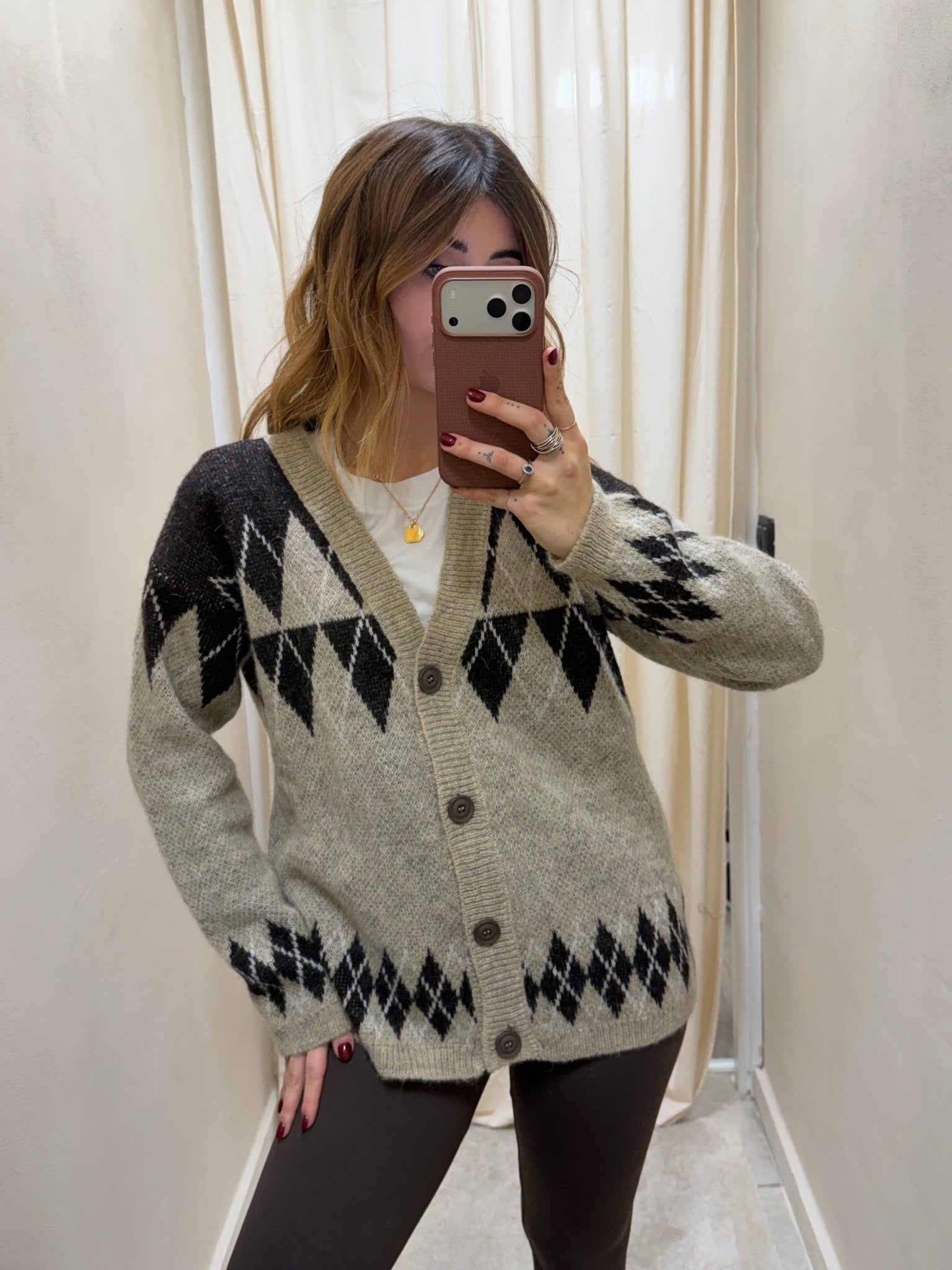 Cardigan rombi MyD - GiuGiò | Shop online