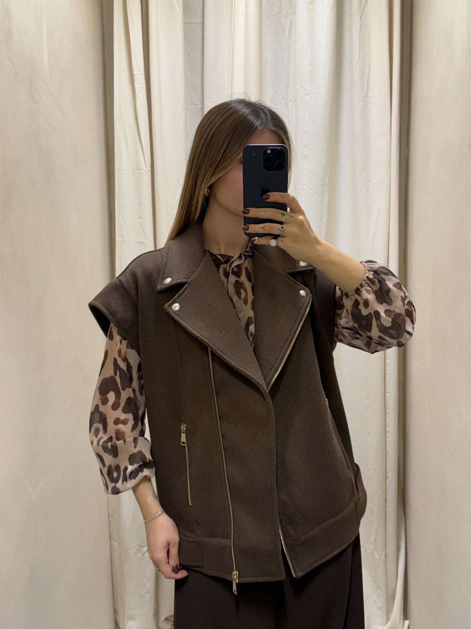 Chiodo over smanicato Tensione In - GiuGiò | Shop online