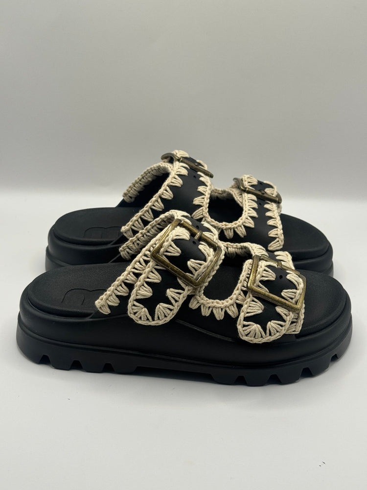 Ciabatta Eva due fibbie Mou - GiuGiò | Shop online