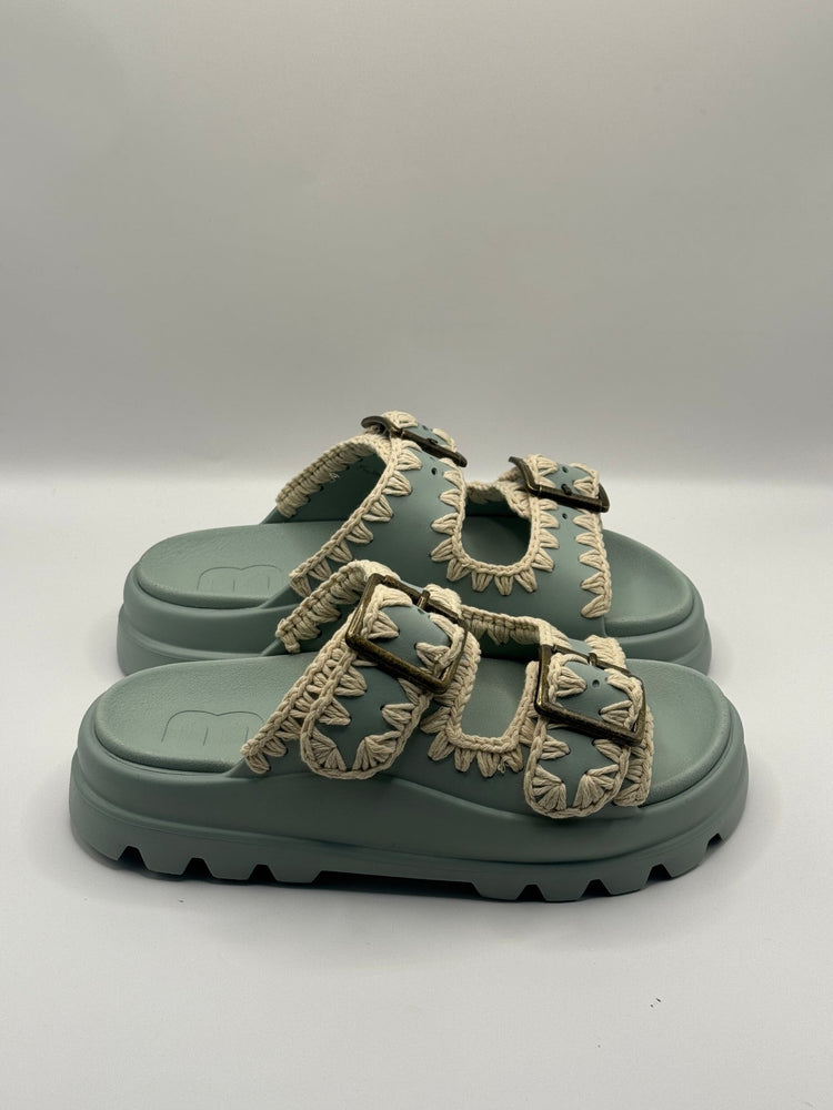 Ciabatta Eva due fibbie Mou - GiuGiò | Shop online