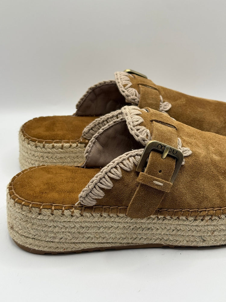 Clog in suede con fondo in corda Mou - GiuGiò | Shop online