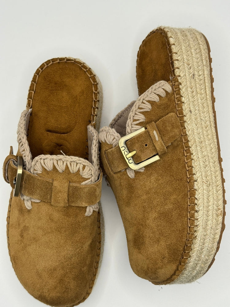 Clog in suede con fondo in corda Mou - GiuGiò | Shop online