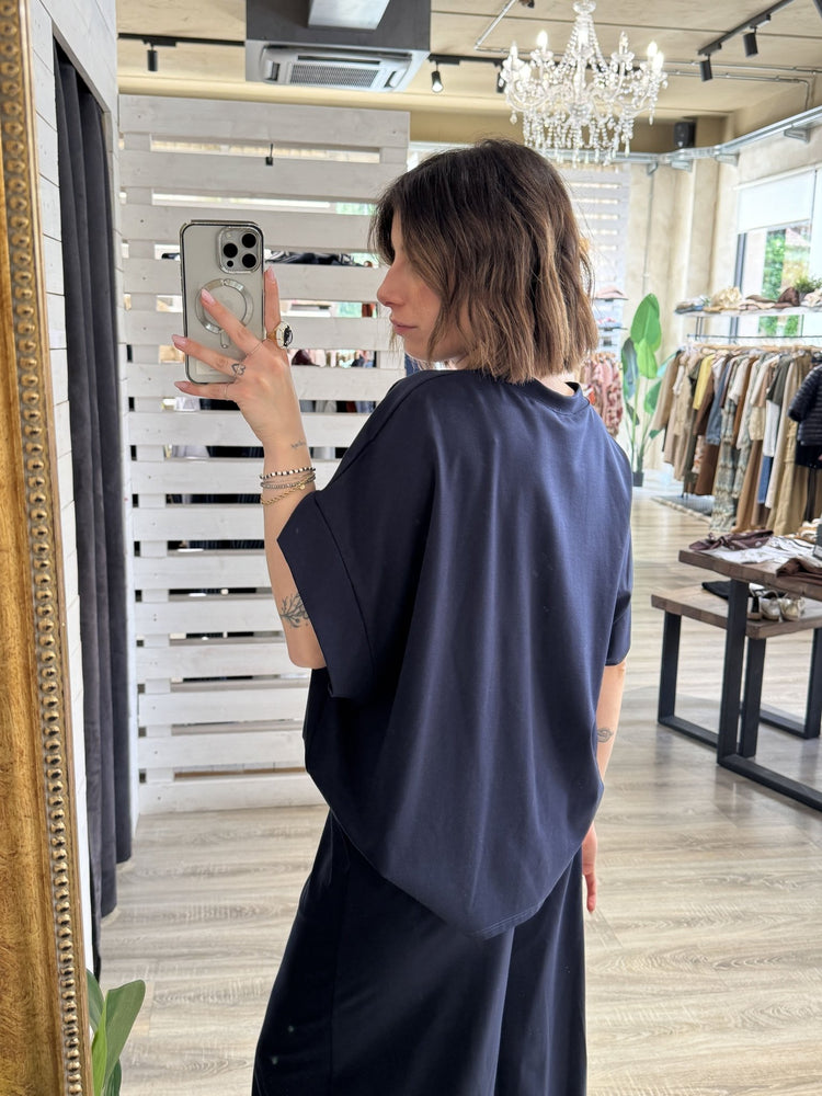 Completo blusa mezza manica + pantalone fluido MyD - GiuGiò | Shop online