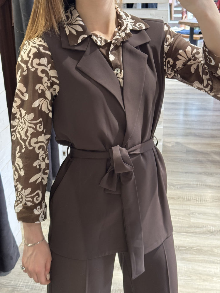 Completo fluido gilet+pantalone Susy Mix - GiuGiò | Shop online