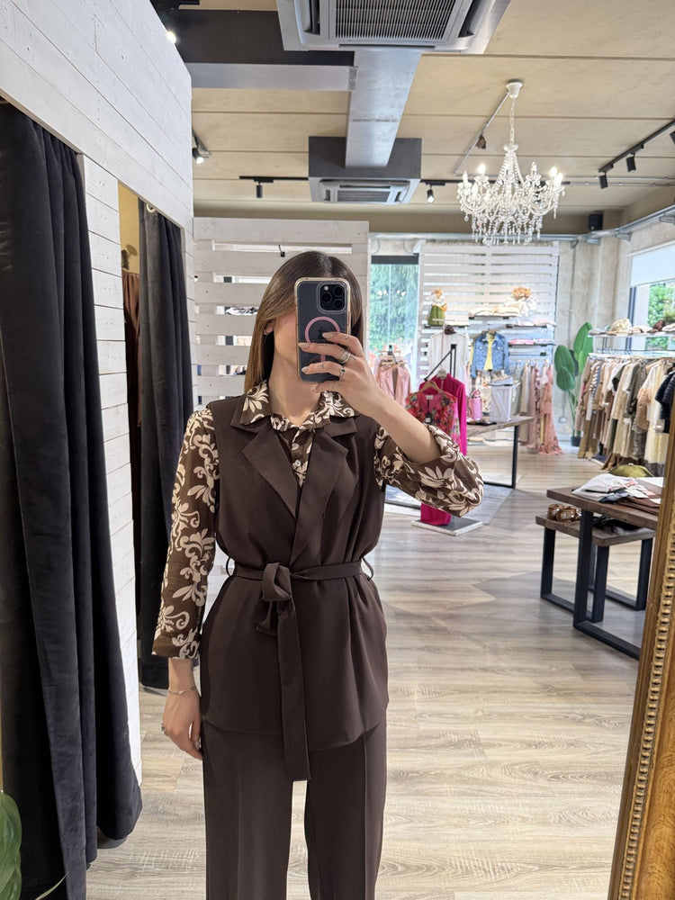 Completo fluido gilet+pantalone Susy Mix - GiuGiò | Shop online