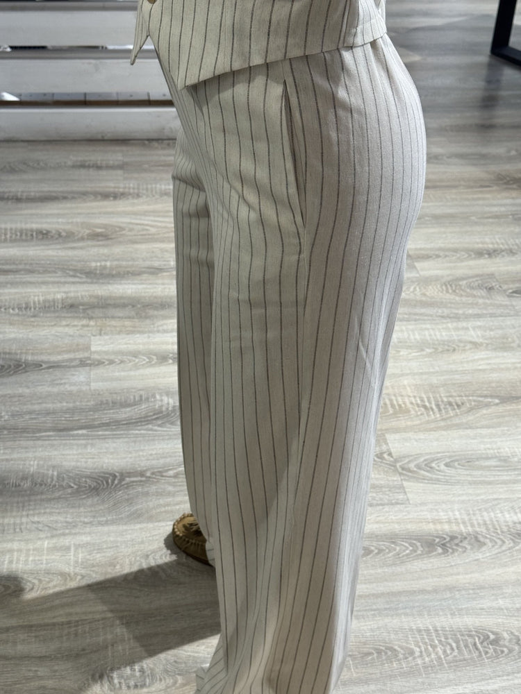 Completo gessato gilet+pantalone con spilla Susy Mix - GiuGiò | Shop online