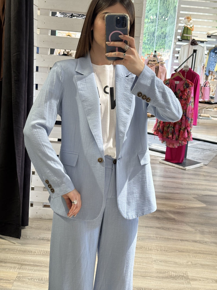 Completo giacca monopetto+pantalone gamba dritta Tensione In - GiuGiò | Shop online