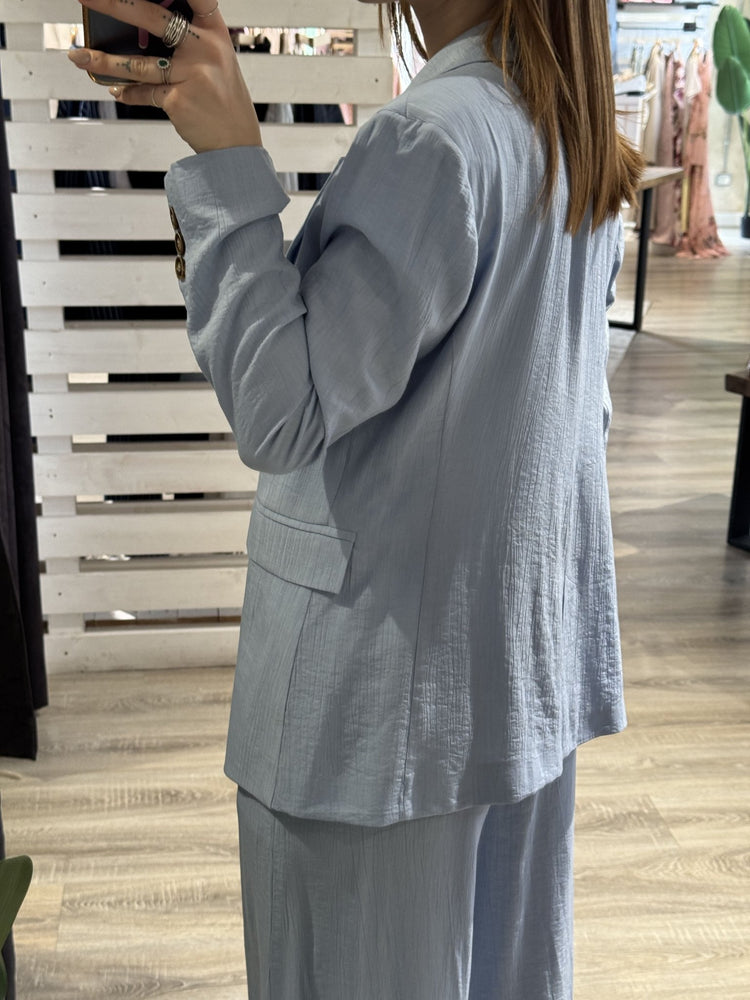 Completo giacca monopetto+pantalone gamba dritta Tensione In - GiuGiò | Shop online