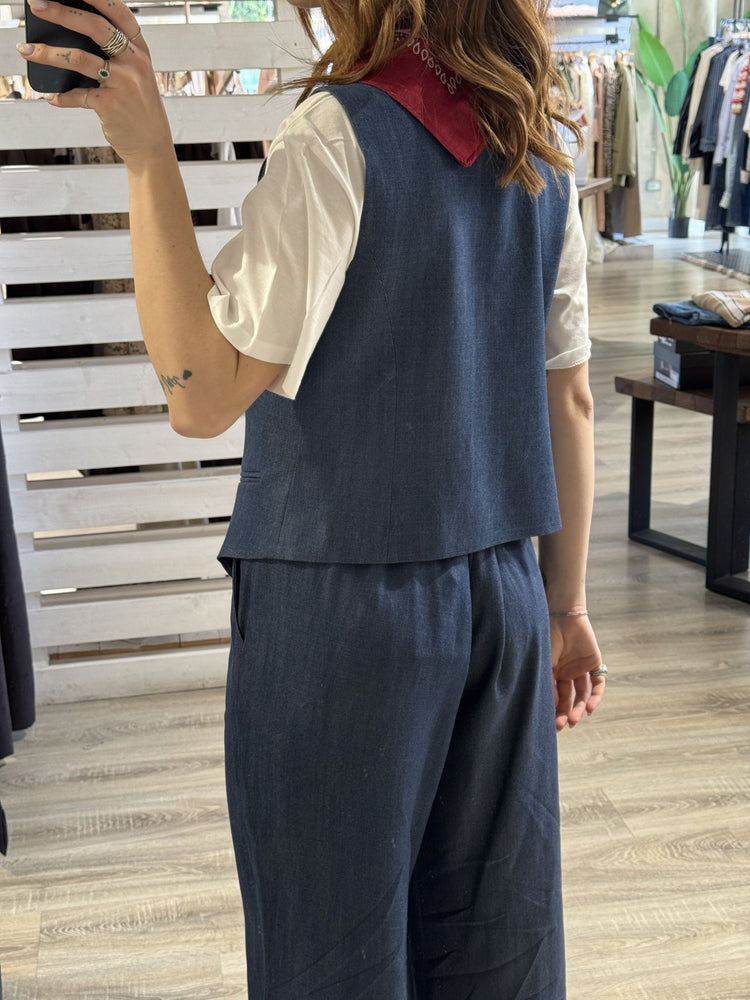 Completo gilet+pantalone con bandana SusyMix - GiuGiò | Shop online