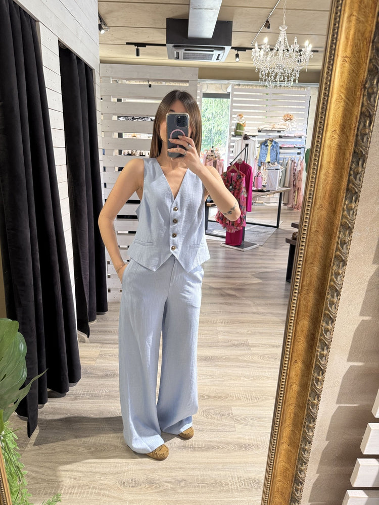 Completo gilet+pantalone gamba dritta Tensione In - GiuGiò | Shop online
