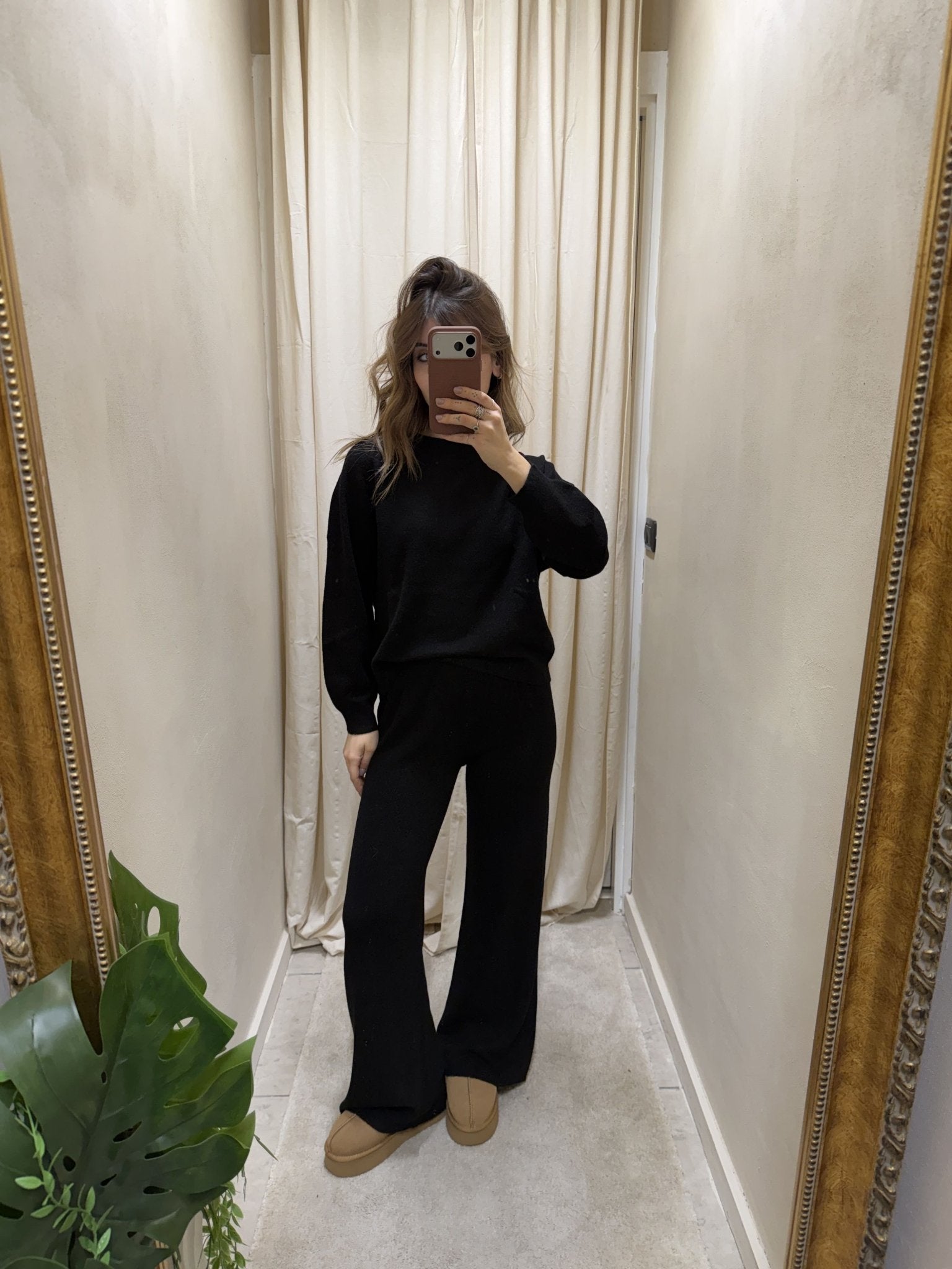 Completo in maglia con pantalone gamba dritta HaveOne - GiuGiò | Shop online