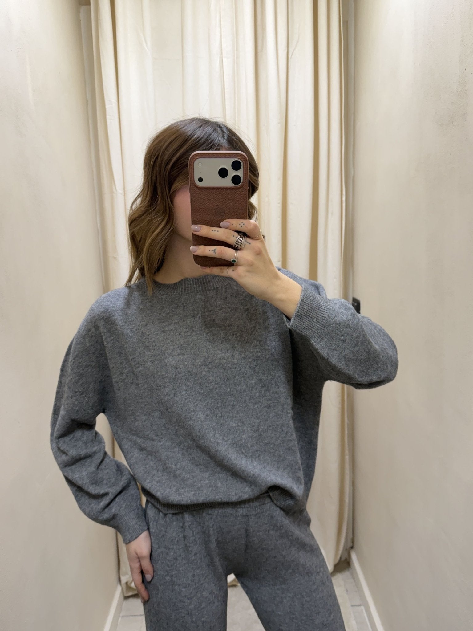 Completo in maglia con pantalone gamba dritta HaveOne - GiuGiò | Shop online