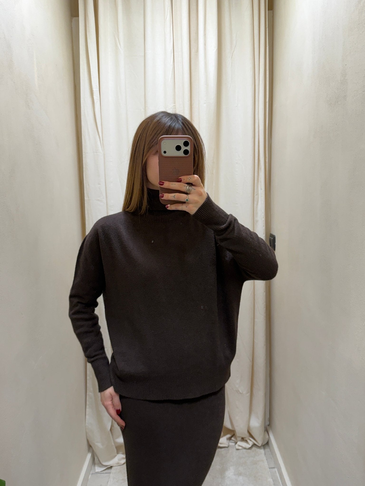 Coord - set in maglia con gonna lunga matita e maglione over HaveOne - GiuGiò | Shop online