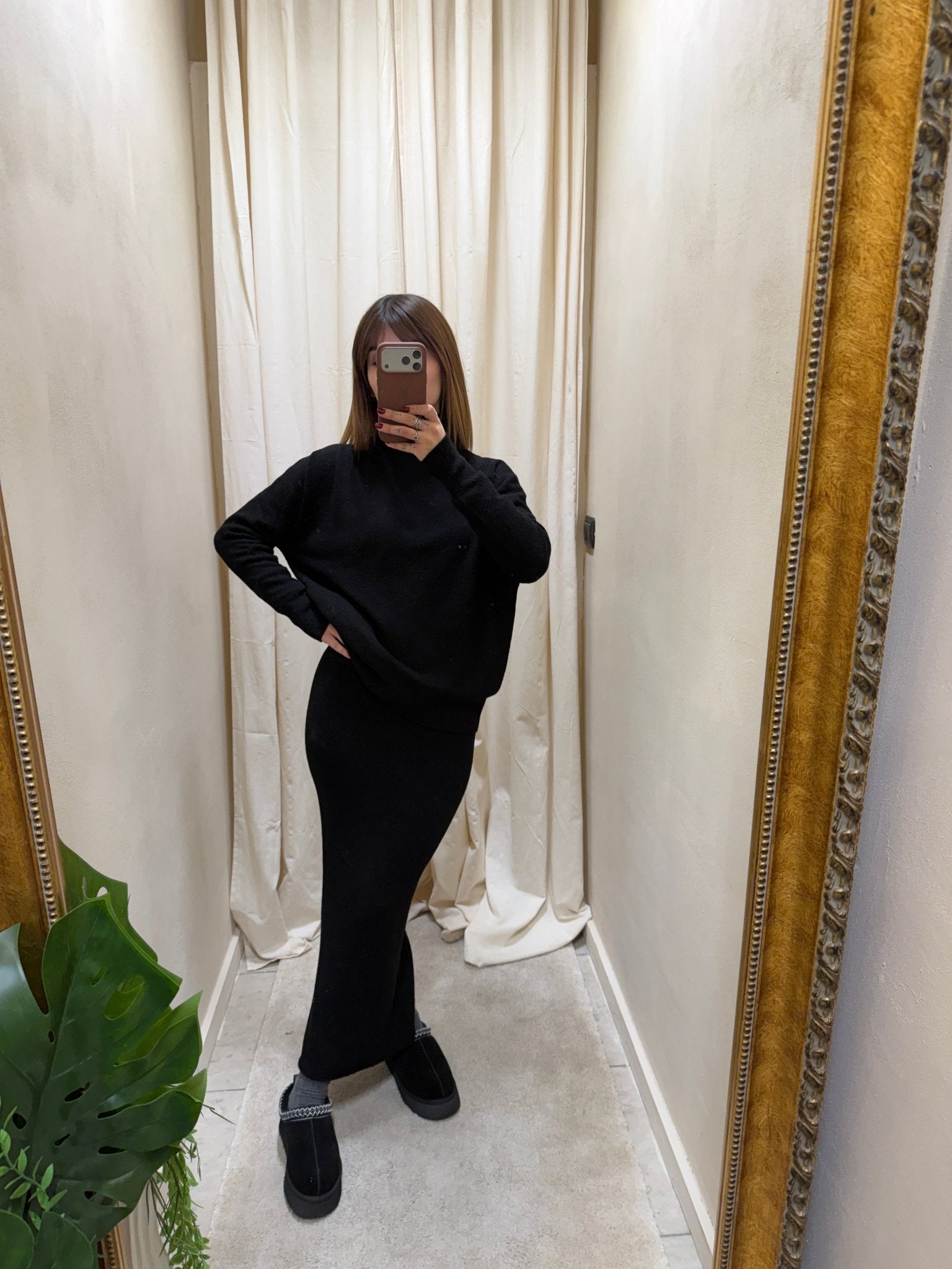 Coord - set in maglia con gonna lunga matita e maglione over HaveOne - GiuGiò | Shop online