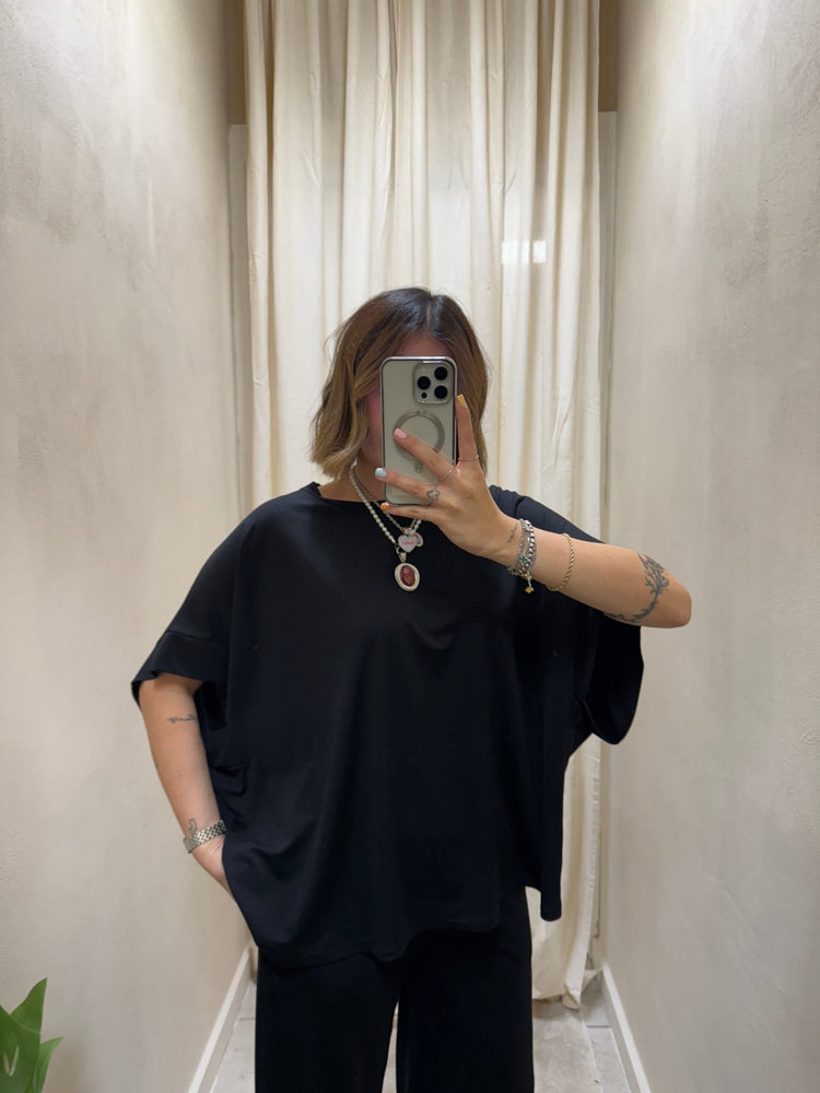 Coordinato in viscosa blusa e pantalone Myd - GiuGiò | Shop online