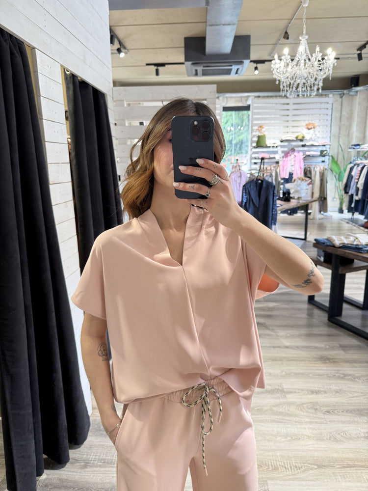 Coordinato maglia + pantalone fluido Susy Mix - GiuGiò | Shop online