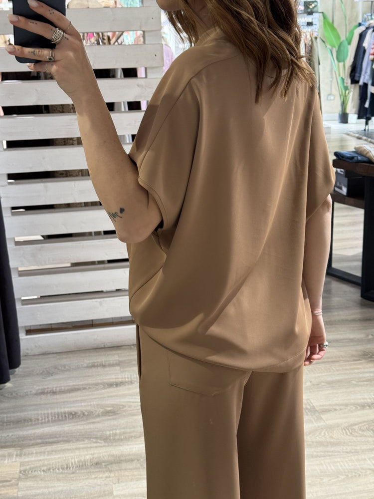 Coordinato maglia + pantalone fluido Susy Mix - GiuGiò | Shop online