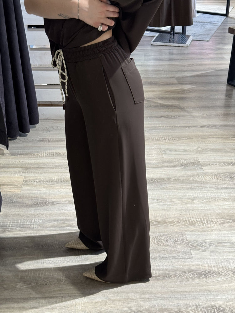 Coordinato maglia + pantalone fluido Susy Mix - GiuGiò | Shop online