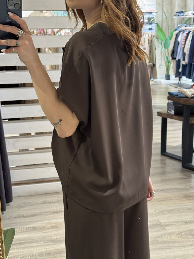 Coordinato maglia + pantalone fluido Susy Mix - GiuGiò | Shop online