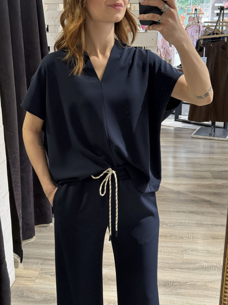 Coordinato maglia + pantalone fluido Susy Mix - GiuGiò | Shop online