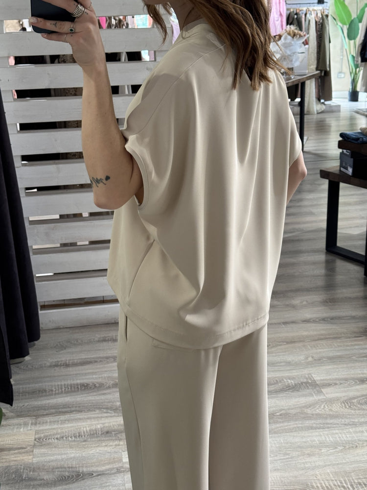 Coordinato maglia + pantalone fluido Susy Mix - GiuGiò | Shop online