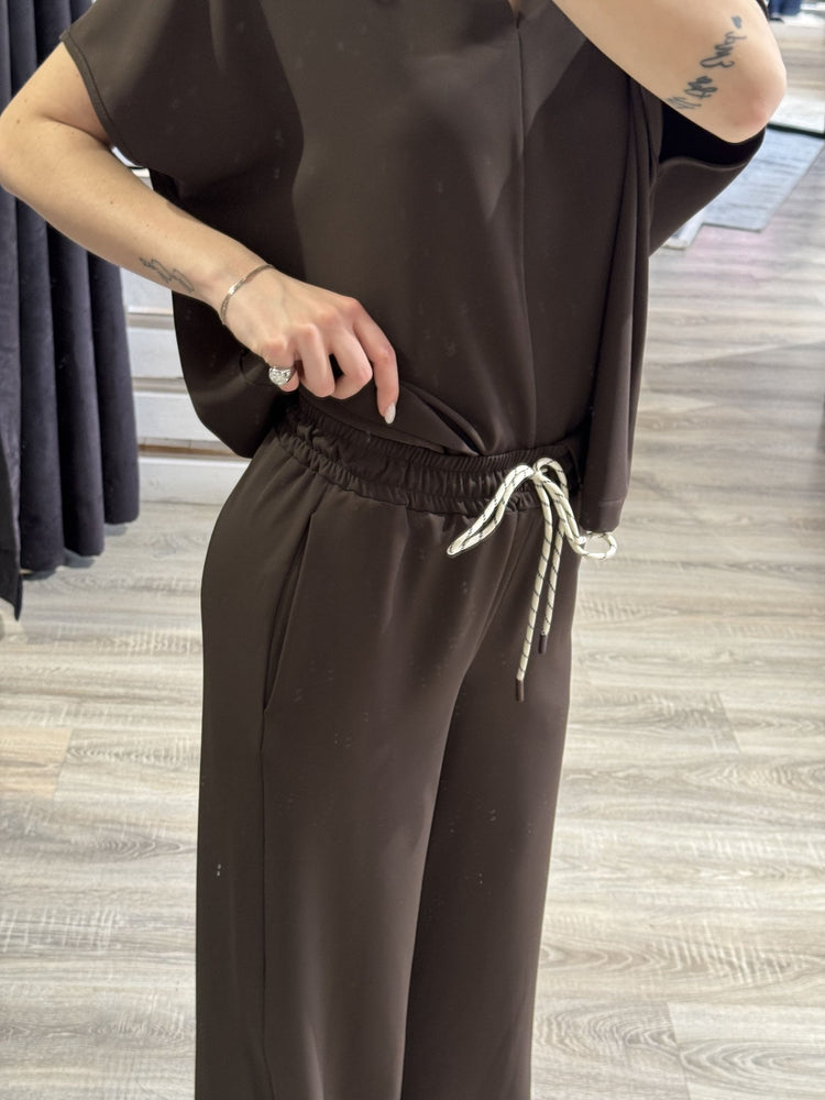 Coordinato maglia + pantalone fluido Susy Mix - GiuGiò | Shop online