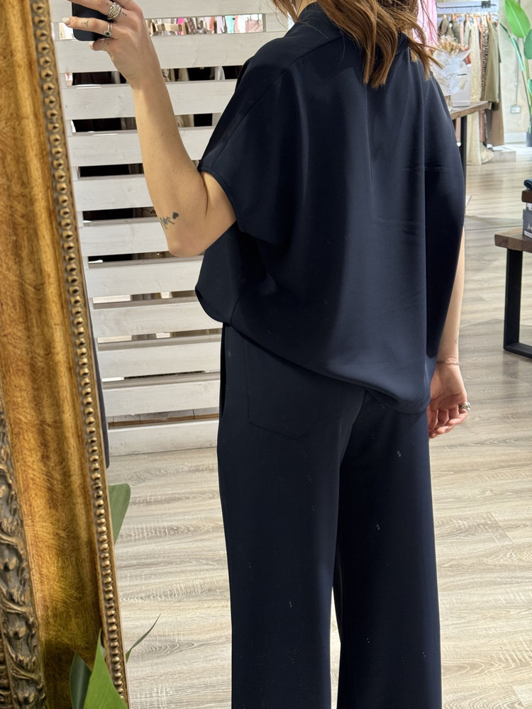 Coordinato maglia + pantalone fluido Susy Mix - GiuGiò | Shop online