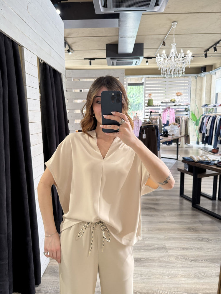 Coordinato maglia + pantalone fluido Susy Mix - GiuGiò | Shop online