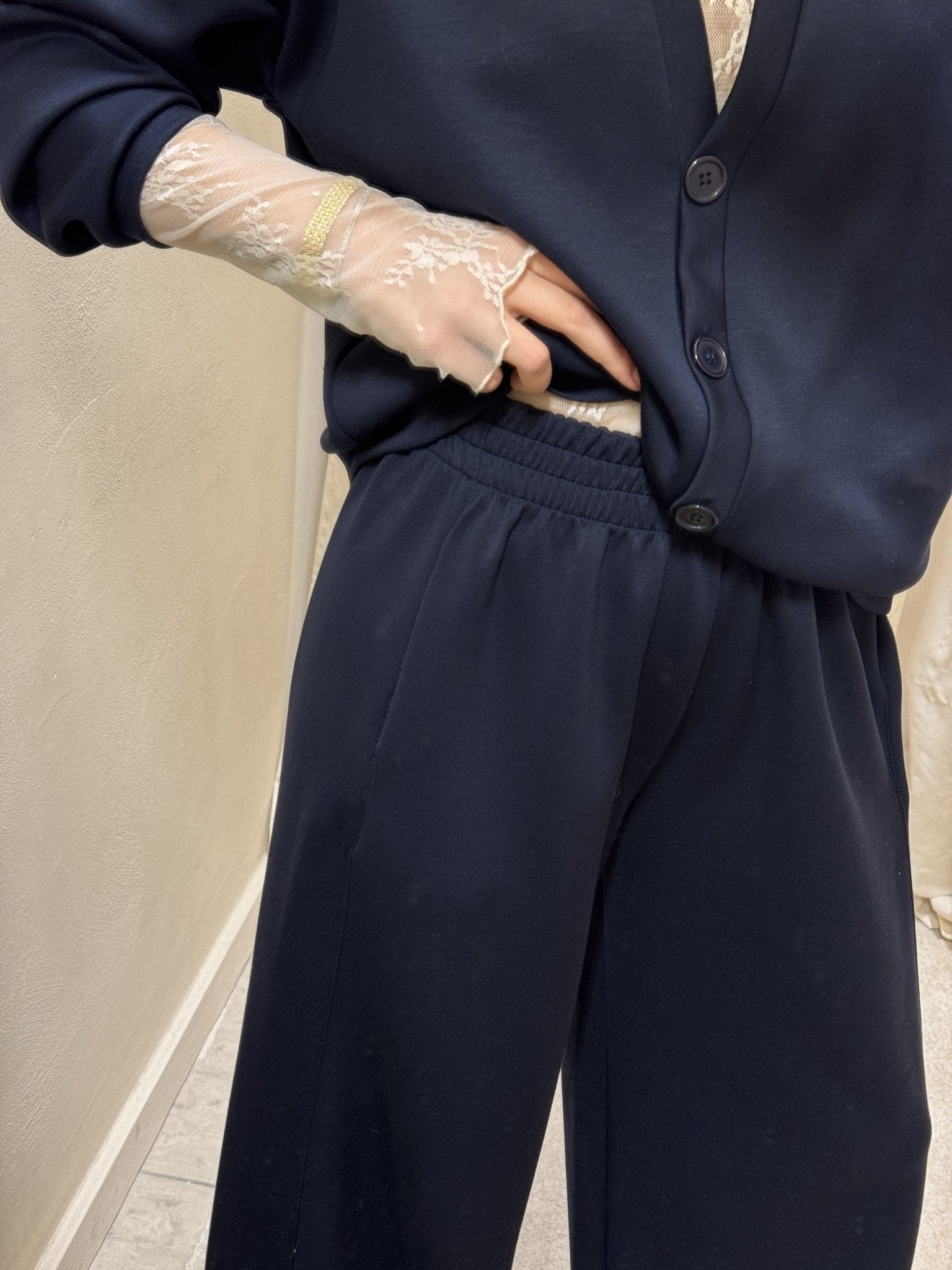 Coordinato morbidone cardigan + pantalone MyD - GiuGiò | Shop online