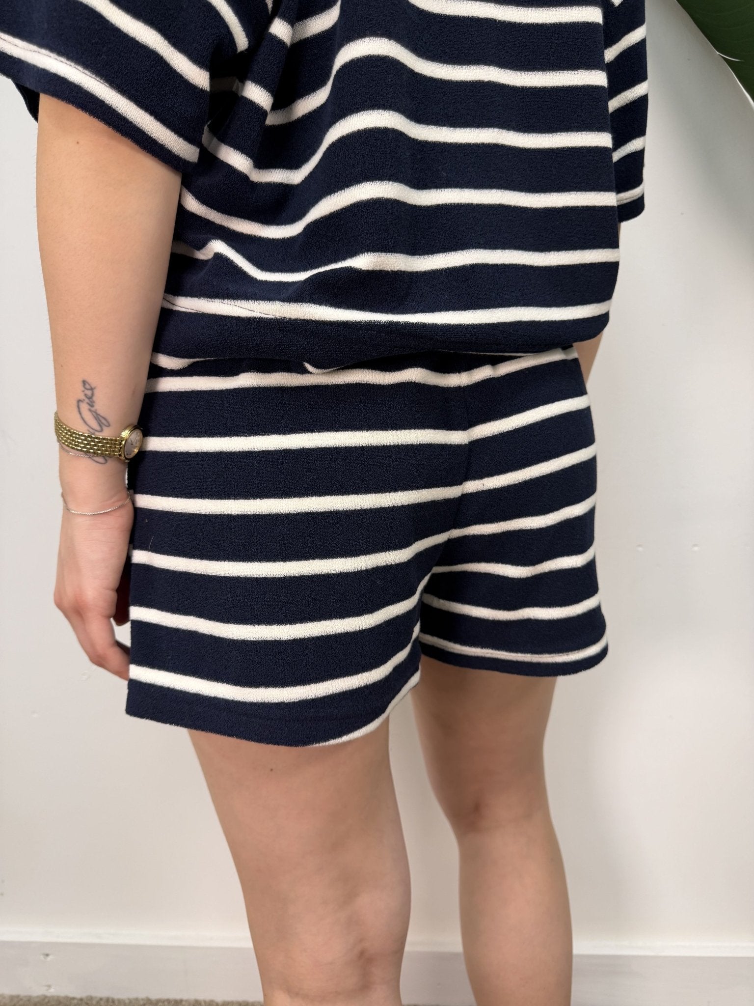 Coordinato N°5 in spugna a righe Tensione In - GiuGiò | Shop online