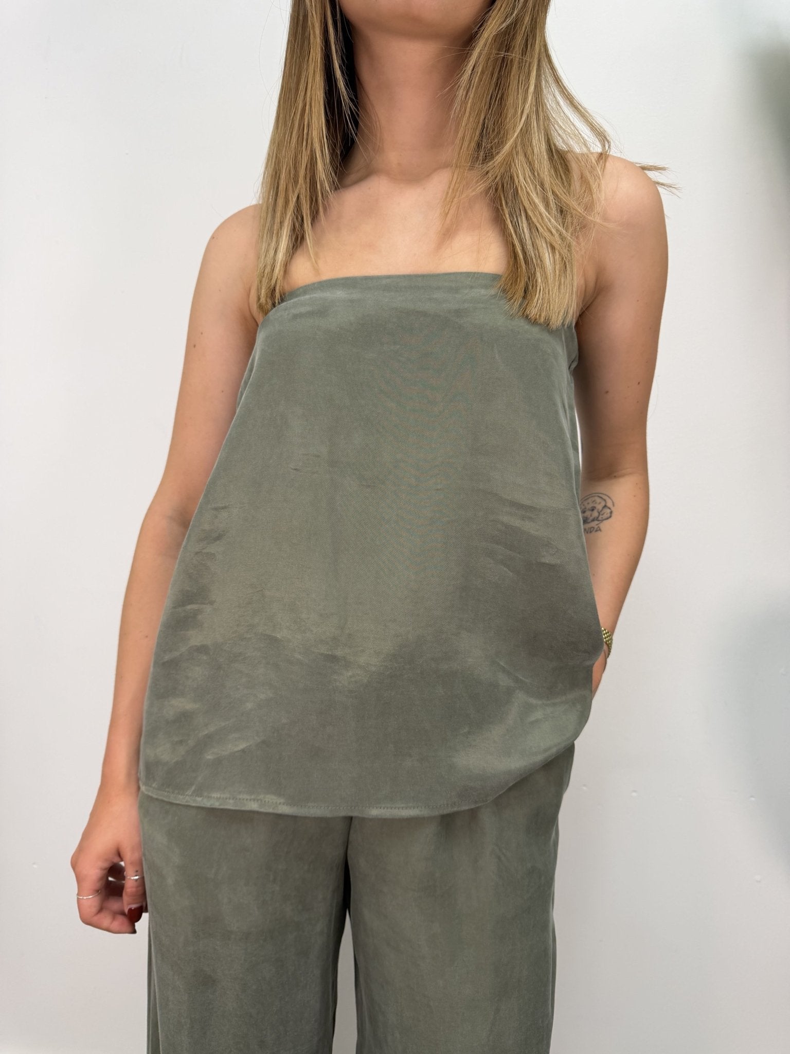 Coordinato top a fascia e pantalone Tensione In - GiuGiò | Shop online