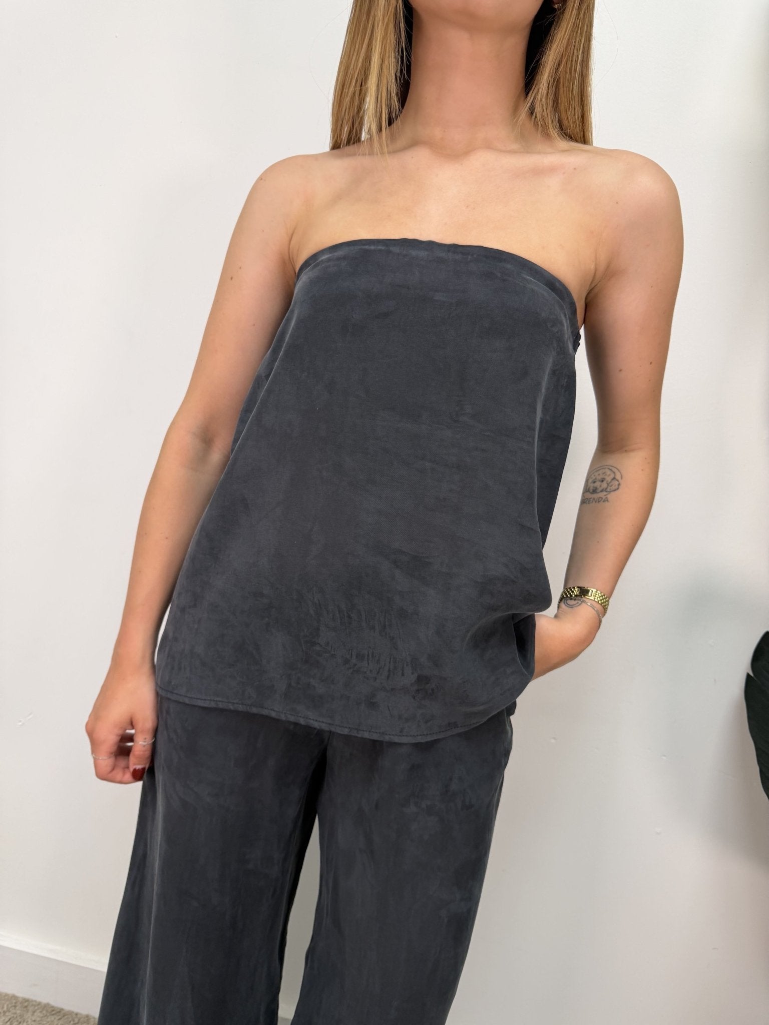 Coordinato top a fascia e pantalone Tensione In - GiuGiò | Shop online