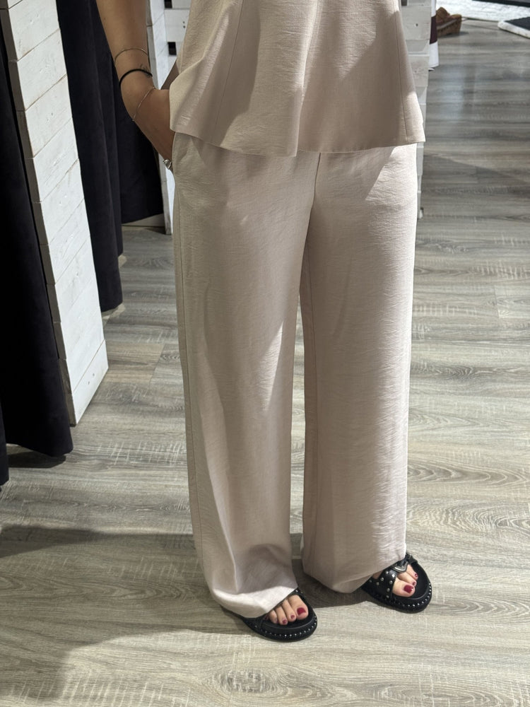 Coordinato top halter + pantalone gamba dritta Susy Mix - GiuGiò | Shop online