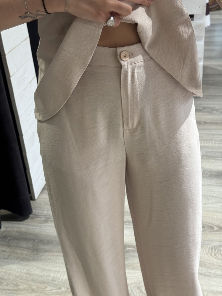 Coordinato top halter + pantalone gamba dritta Susy Mix - GiuGiò | Shop online